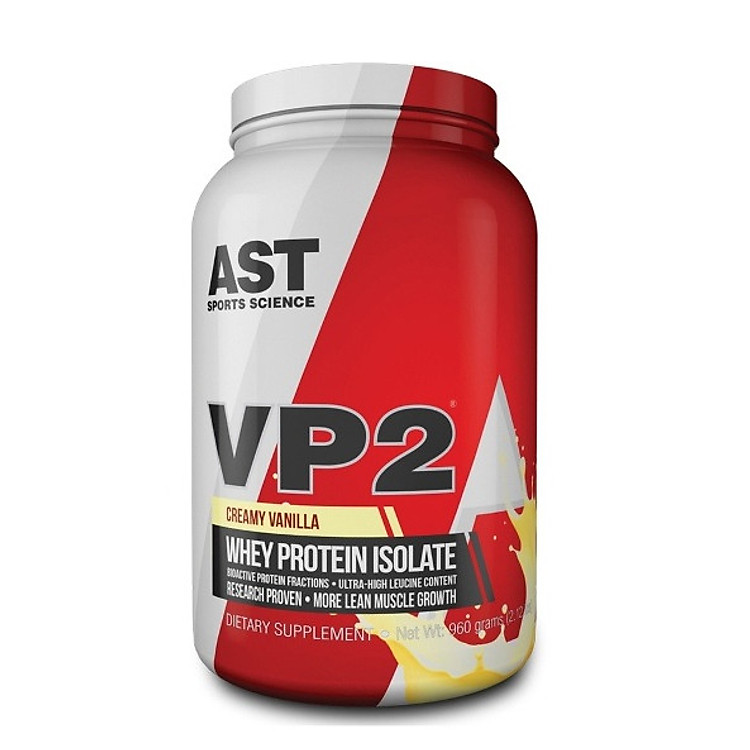 Sữa tăng cơ AST VP2 Whey Protein Isolate 960g