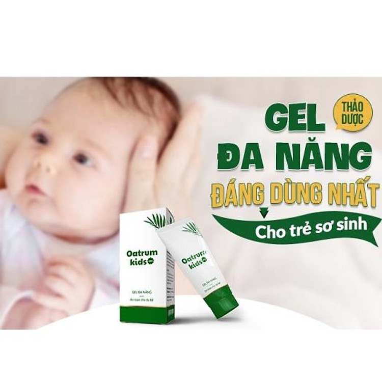 Gel bôi da Oatrum Kids 20g Chính hãng Giá rẻ - Hình ảnh 2