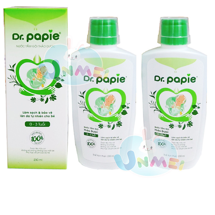 Chọn mua tại Shopee: Nước Tắm Gội Thảo Dược Dr.Papie Cho Bé mua giá tốt nhất tại Shop Mall