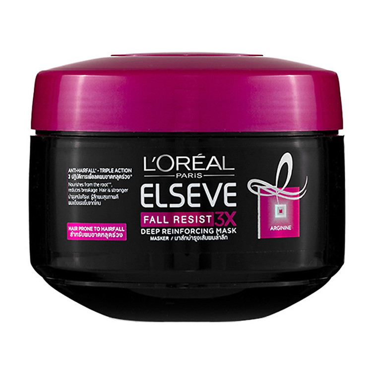 Kem Ủ L'oreal Ngăn Rụng Tóc Fall Repair Mask 3X - 200ml