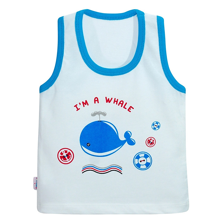 Áo 3 Lỗ HELLO B&B AL0022 - Viền màu ngẫu nhiên unisex