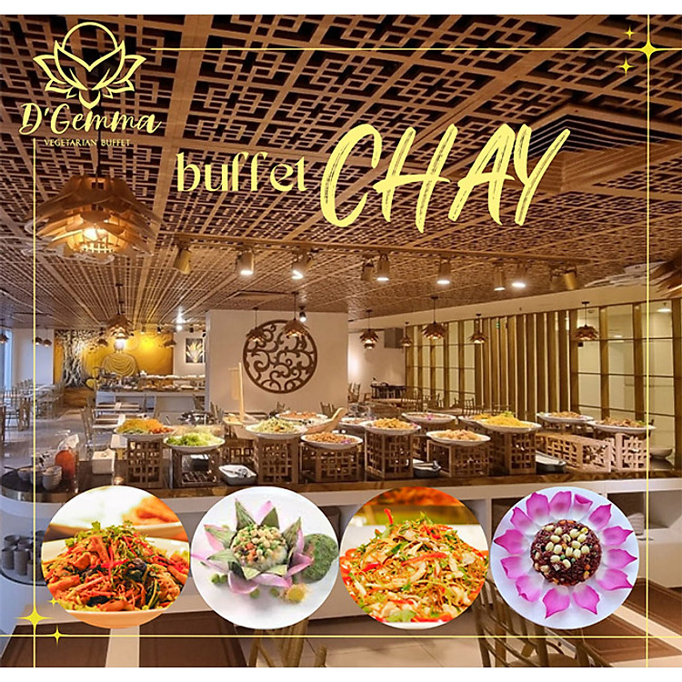 D’Gemma - Buffet Chay Tối- Cao Cấp - Điểm Hẹn Hoàn Hảo