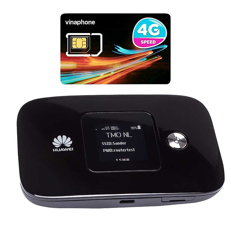 Huawei E5786 | Thiết bị phát wifi 3G/4G tốc độ download lên đên 300 Mbps + Sim 4G Vinaphone | khuyến Mãi 60GB/Tháng - Hàng chính hãng