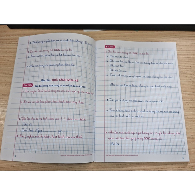 Vở ô li bài tập tiếng việt lớp 5 - tập 2 - Ảnh 4