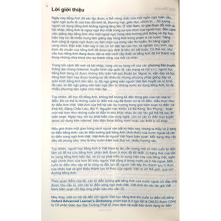 Oxford Advanced Learner's Dictionary 8th Edition (With Vietnamese Translation) - Ảnh 6