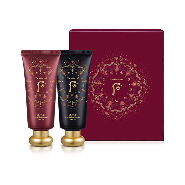 Bộ kem dưỡng da tay Whoo GJH Royal Hand Cream Set