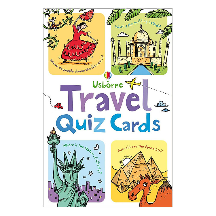 Flashcards tiếng Anh – Usborne Travel Quiz