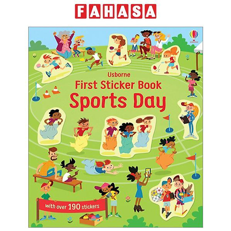 First Sticker Book Sports Day
