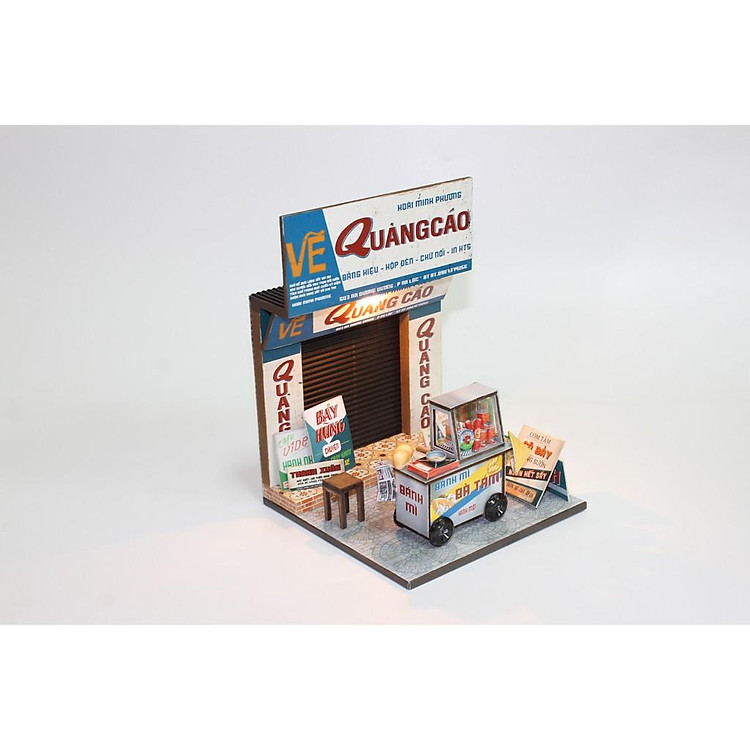 Mô Hình Sài Gòn Thu Nhỏ - XE BÁNH MỲ Chính hãng Ưu đãi - Hình ảnh 3