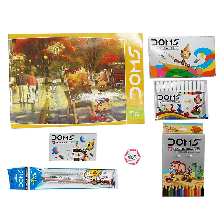 Bộ Dụng Cụ Vẽ DOMS Art Strokes 7514 - Ảnh 4