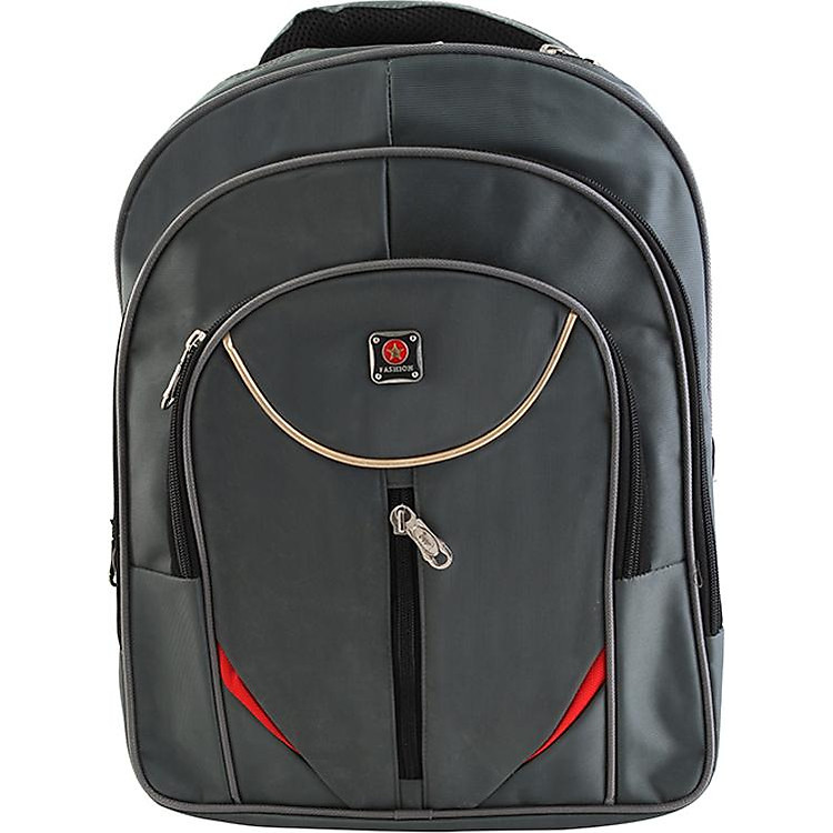 Balo đựng Laptop, Balo laptop + tặng túi du lịch , 39 x 31 x 15cm( Fashion xanh rêu)