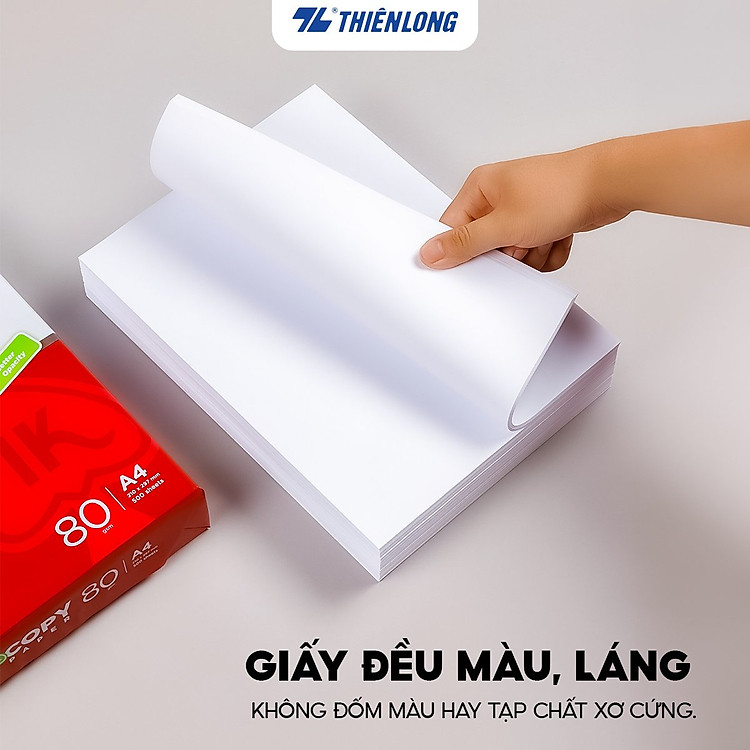 Giấy A4 IK Copy 80gsm (500 tờ) - Ảnh 4