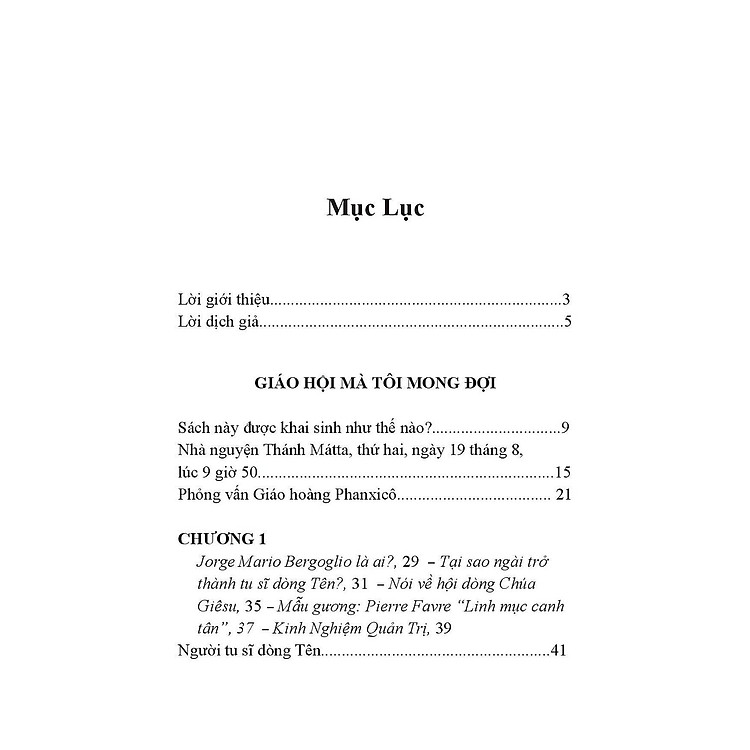 Giáo Hội Mà Tôi Mong Đợi - Ảnh 2