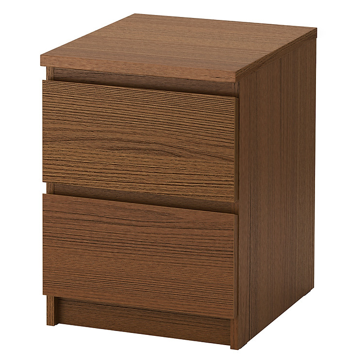 Tủ Đầu Giường Hiện Đại Malm KOZOKA - Nâu