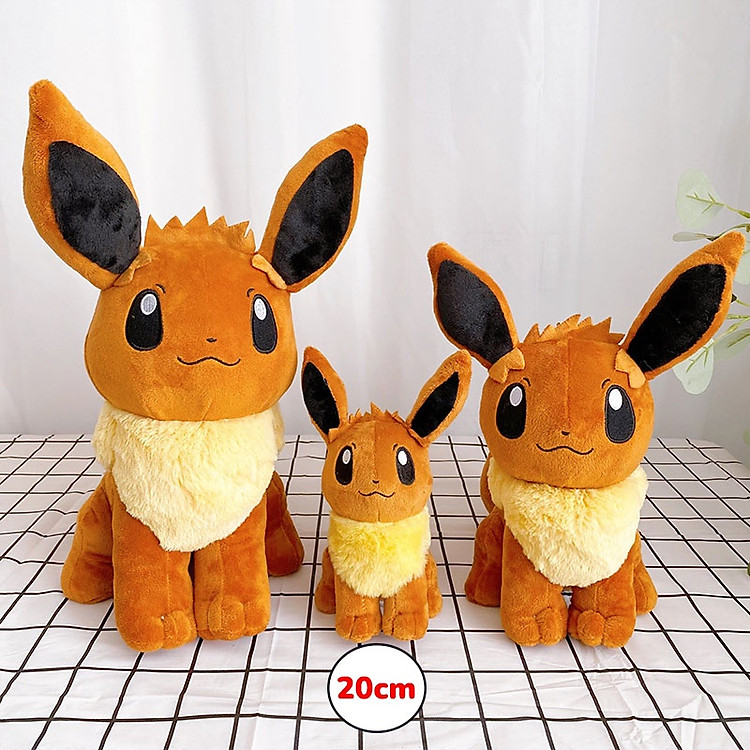 Gấu Bông Pokemon Eevee Nâu Cao Cấp Chính hãng Tiết kiệm - Hình ảnh 2