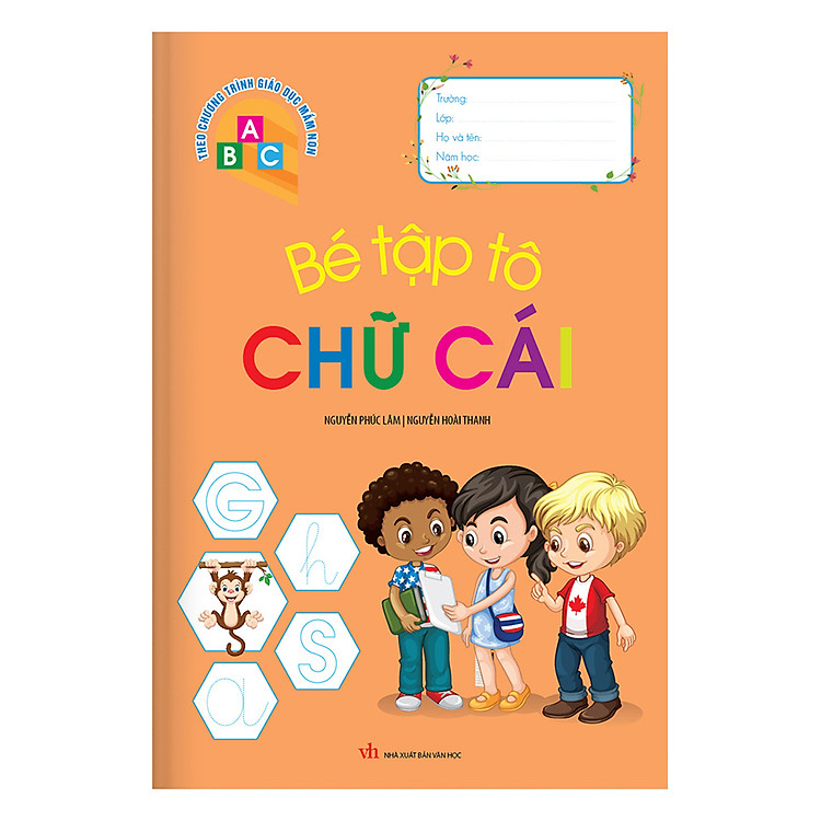 Sách Bé Tập Tô Chữ Cái