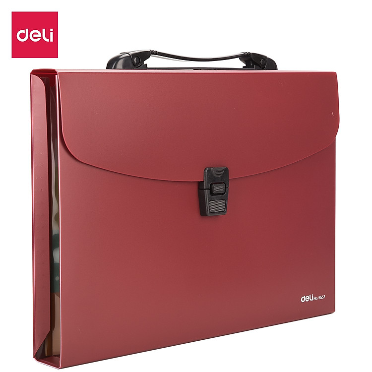 Cặp Tài Liệu A4 13 Ngăn Deli (1 chiếc)