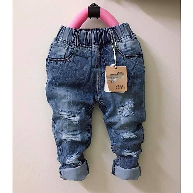 Quần Jean Rách Size Nhỡ HX37