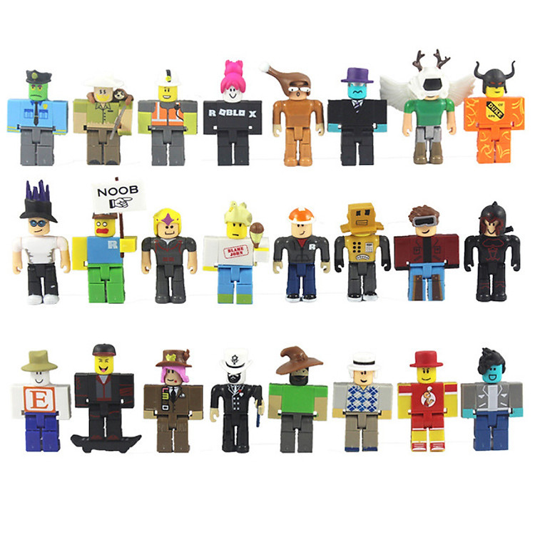 Bộ 24 Mô Hình Nhân Vật Trong Game Roblox - Không Hộp