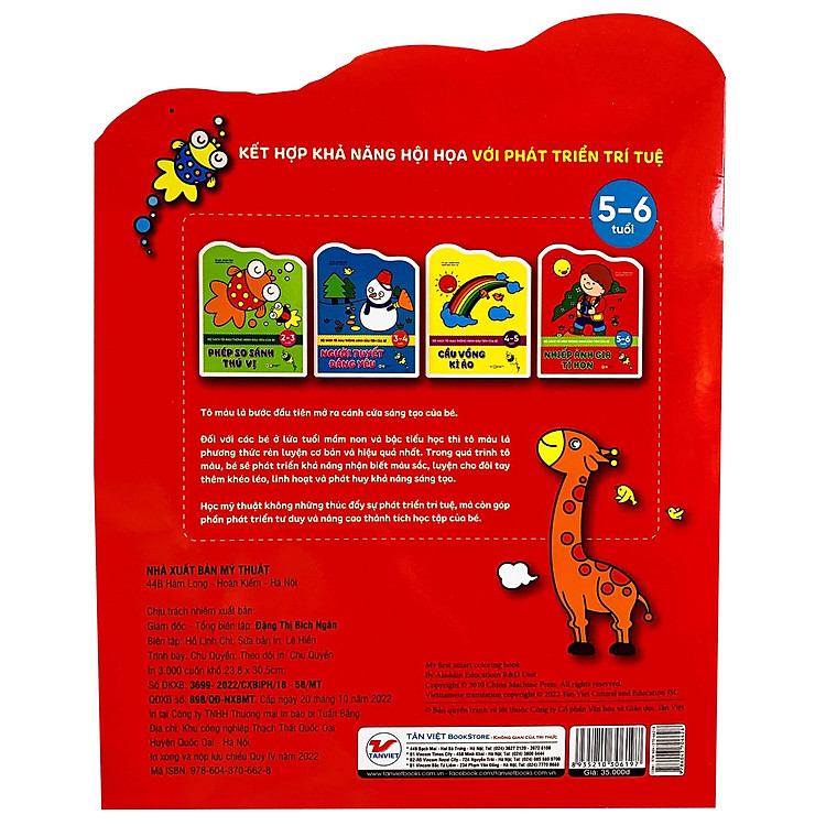 Nhiếp Ảnh Gia Tí Hon - Bộ Sách Tô Màu Thông Minh Đầu Tiên Của Bé 5-6 Tuổi - Ảnh 6