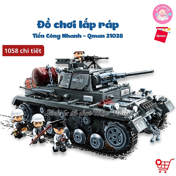 Mua tại Tiki: Mua Đồ chơi xếp hình Qman 21028 - 1058 mảnh Chính hãng Tiết kiệm