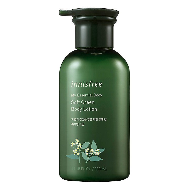 Sữa dưỡng thể hương cây cỏ innisfree My Essential Green Body Lotion 131171008 (330ml)