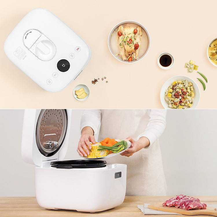 Xiaomi Mijia Electric Rice Cooker 5L Smart Home Alloy Cast Iron Heating Pressure Cooker Multicooker App Control Home