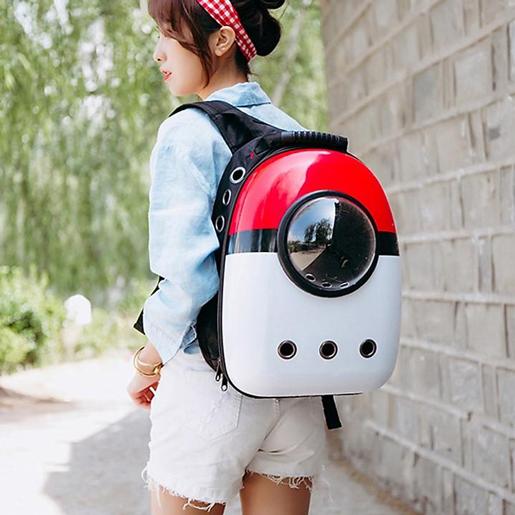 Balo Thú Cưng - Balo Phi Hành Gia Mẫu Pokemon