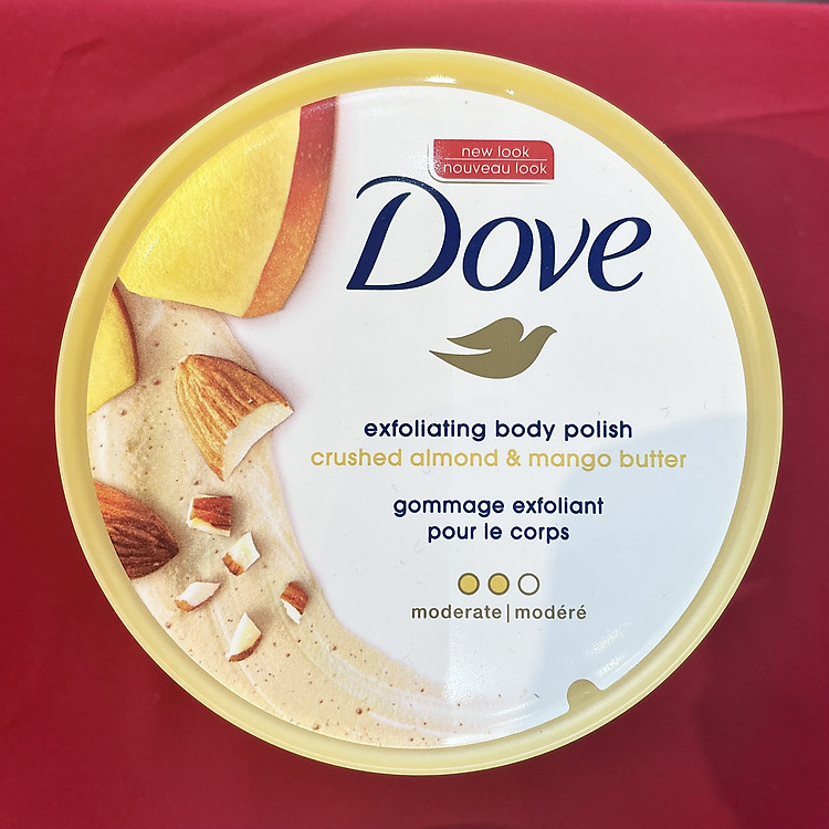 Tẩy Da Chết Toàn Thân DOVE Exfoliating Body Polish 298g Của Đức