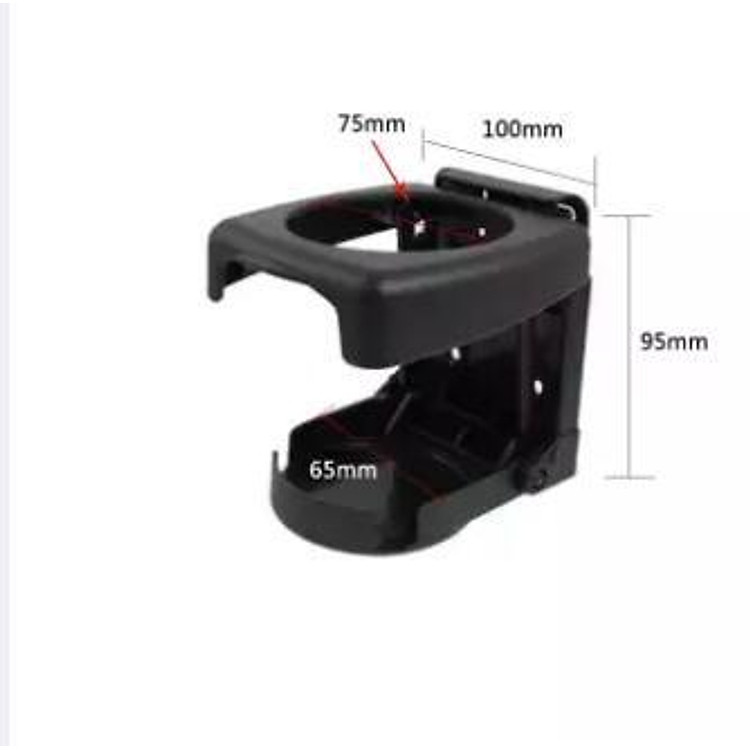 Foldable Car Cup Holder Portable ABS Beverage Holder Cup Bracket