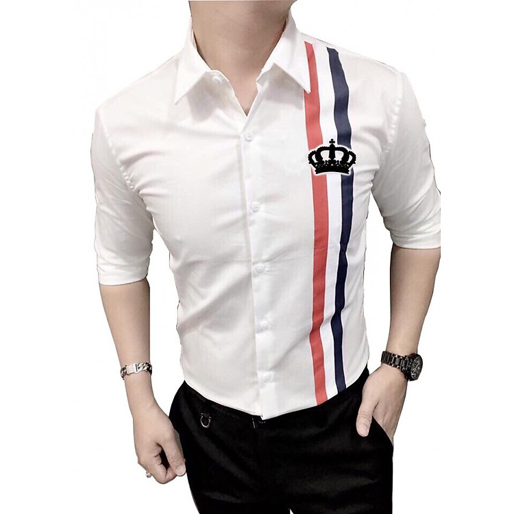 Áo sơ mi nam họa tiết cao cấp HQ