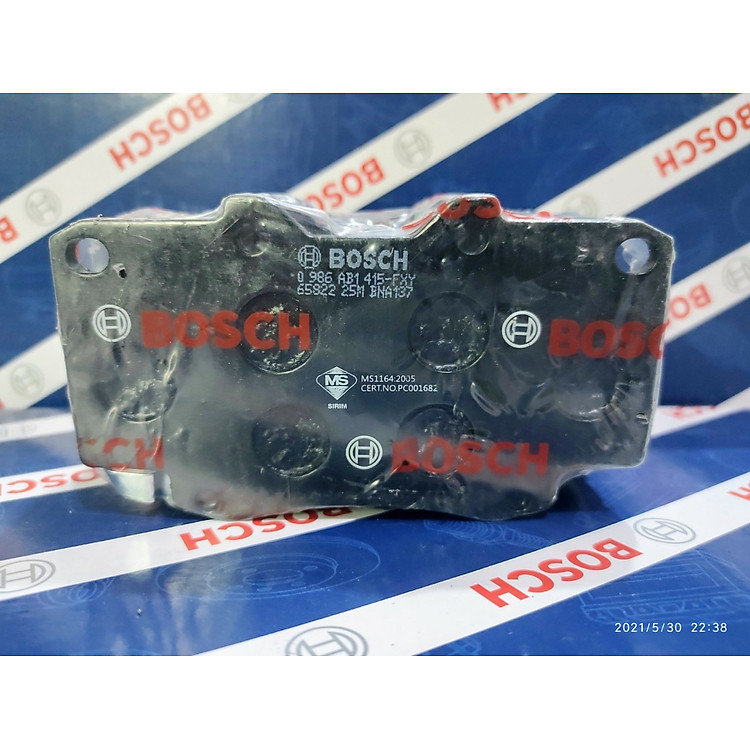 Bố Thắng Trước Toyota Fortuner 2.5 (-2016) Fortuner 2.7 (-2012) Fortuner 3.0 (-2008) - Bosch BP 1415