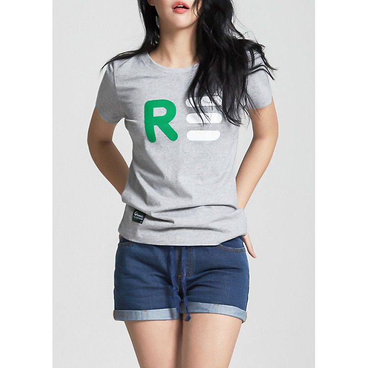 Áo Thun Nữ Tay Ngắn Lime Orange R3 - LO17161181-G