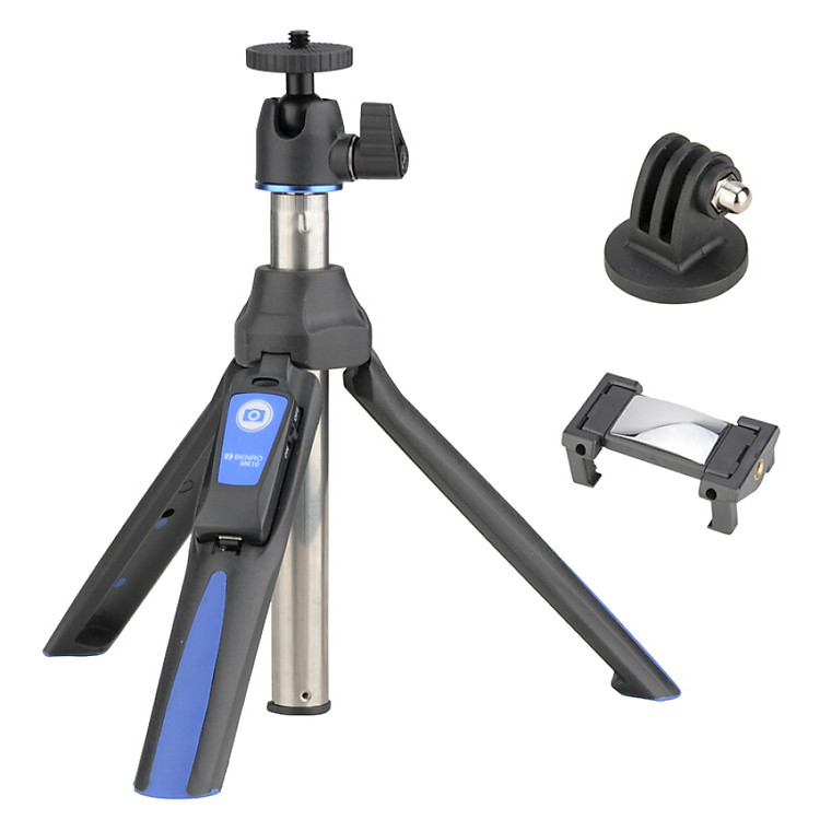 Gậy Selfie Bluetooth Không Dây Benro MK10 Kèm Trụ Đứng Ba Chân