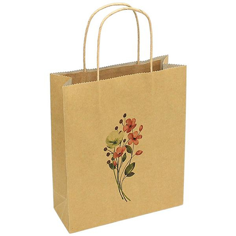 Túi Giấy Kraft (22 x 25 x 8 cm) - Ảnh 2