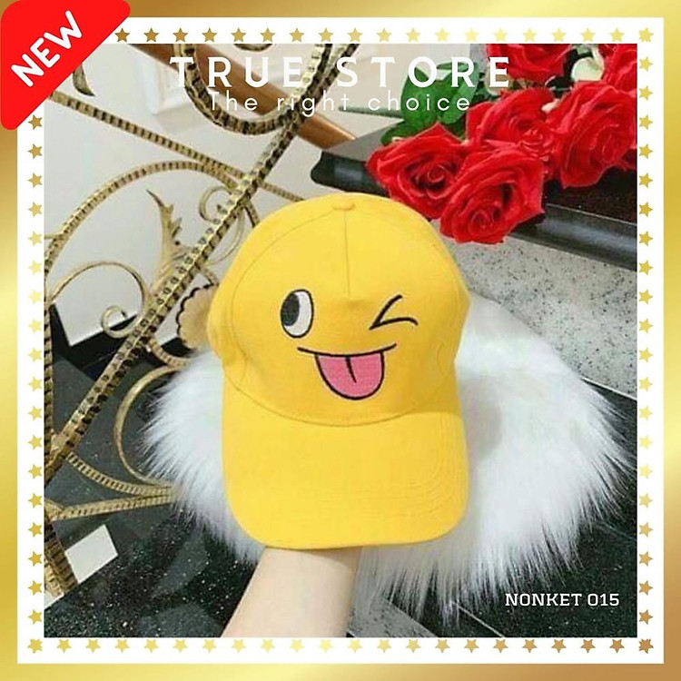 Nón kết đôi mũ lưỡi trai cao cấp dành cho cặp đôi unisex thời trang trẻ, True Store đảm bảo, NONKET015