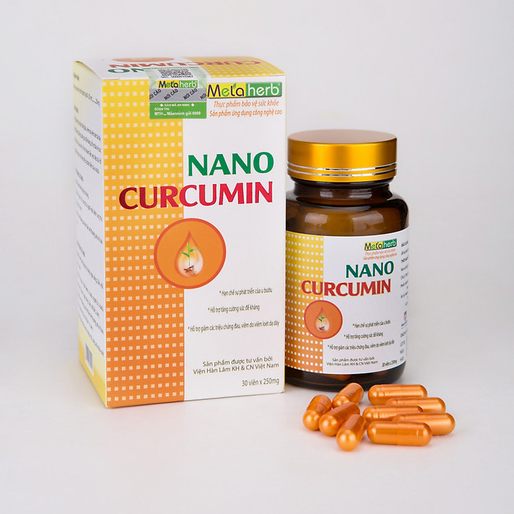 Thực Phẩm Bảo Vệ Sức Khỏe NANO CURCUMIN METAHERB