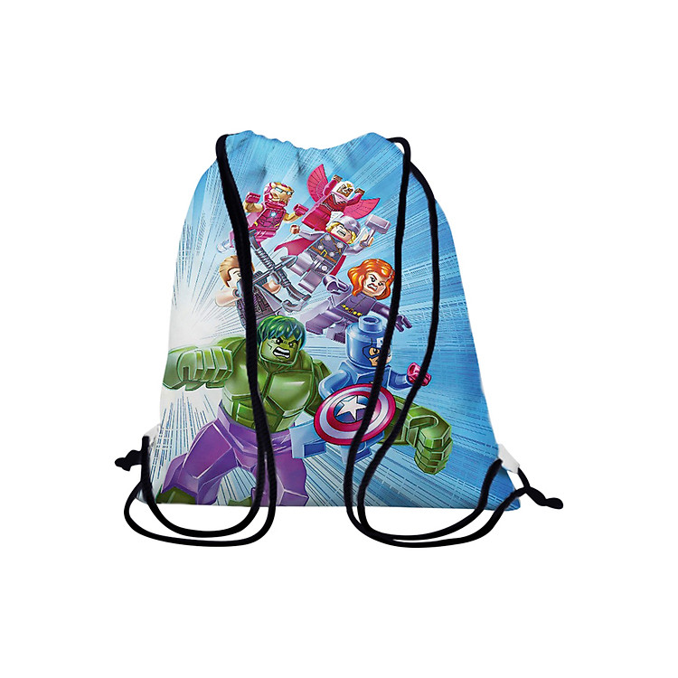 Túi Rút Unisex In Hình Avenger Phiên Bản Lego - BDFF277