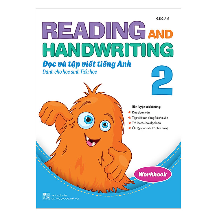 Sách Reading and Handwriting - Đọc và Tập Viết Tiếng Anh Dành Cho Học Sinh Tiểu Học 2 (Workbook)