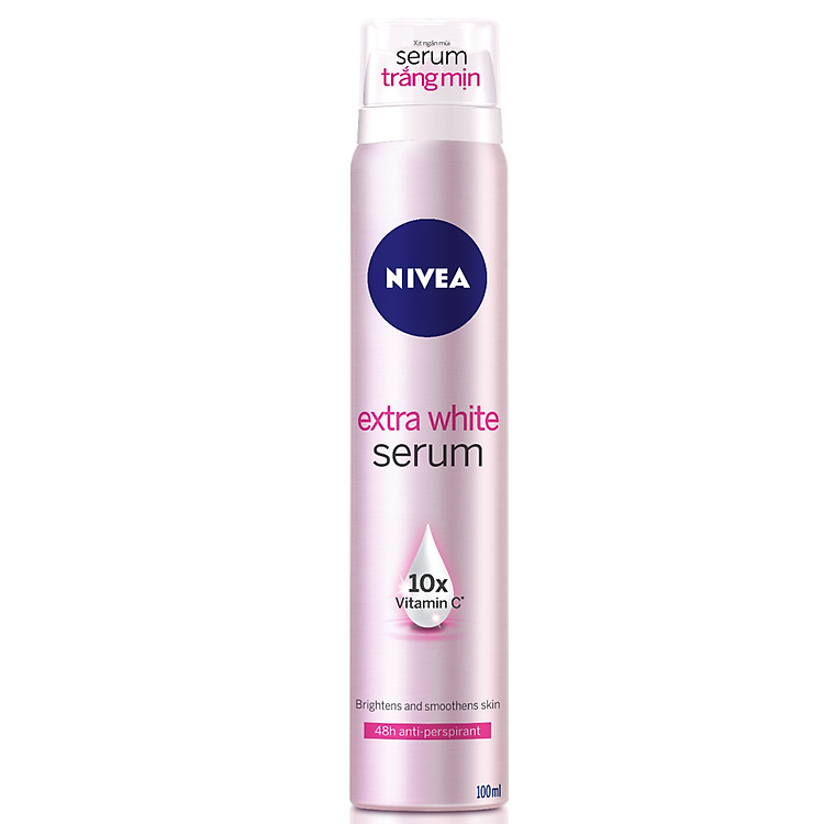 Xịt Ngăn Mùi Serum Trắng Mịn Nivea (100ml) - 80020