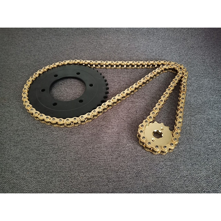 nhông sên dĩa exciter 150 bộ 3 món tặng bao tay xe máy