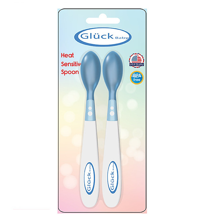 Bộ 2 muỗng ăn dặm gluck baby