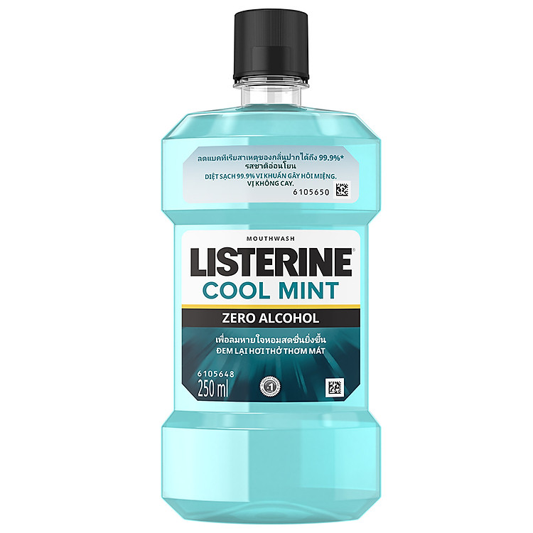 Nước Súc Miệng Listerine Zero Không Cay 250ml
