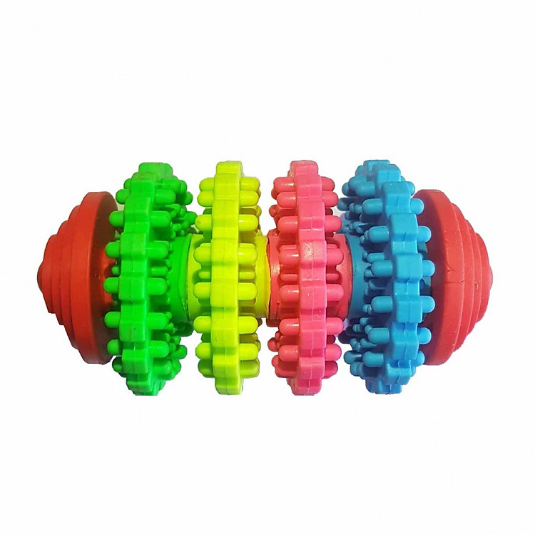 Đồ chơi cao su cho chó gặm sạch răng (mầu ngẫu nhiên) - Genyo Toy 027