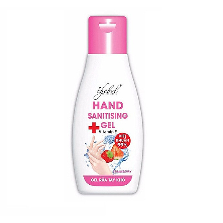 Gel Rửa Tay Khô Thebol Hương Dâu 100ml