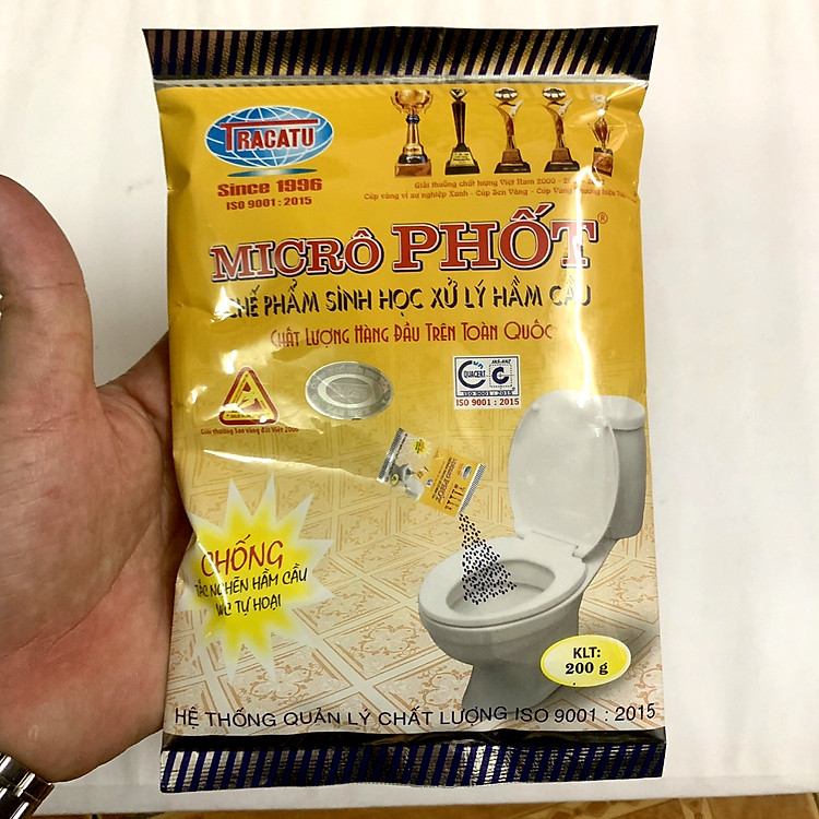 Men Xử Lý Bể Phốt Micrô Phốt Gói 200G