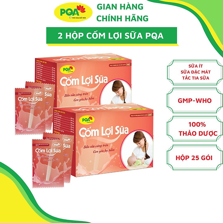 Tìm mua tại Avakids:Cốm Lợi Sữa PQA - Hỗ Trợ Mẹ Bú, tràn ngập Khuyến mãi, Ưu đãi