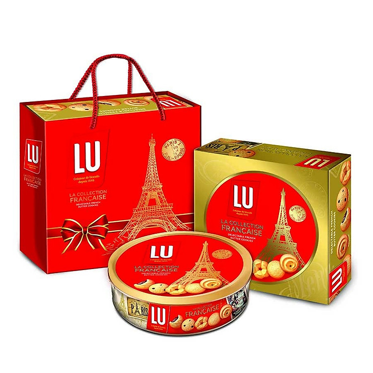 Bánh Quy Bơ Thập Cẩm Lu (540g)