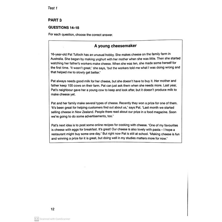 A2 Key For Schools 1 For The Revised 2020 Exam Student's Book With Answers With Audio With Resource Bank: Authentic Practice Tests - Ảnh 2