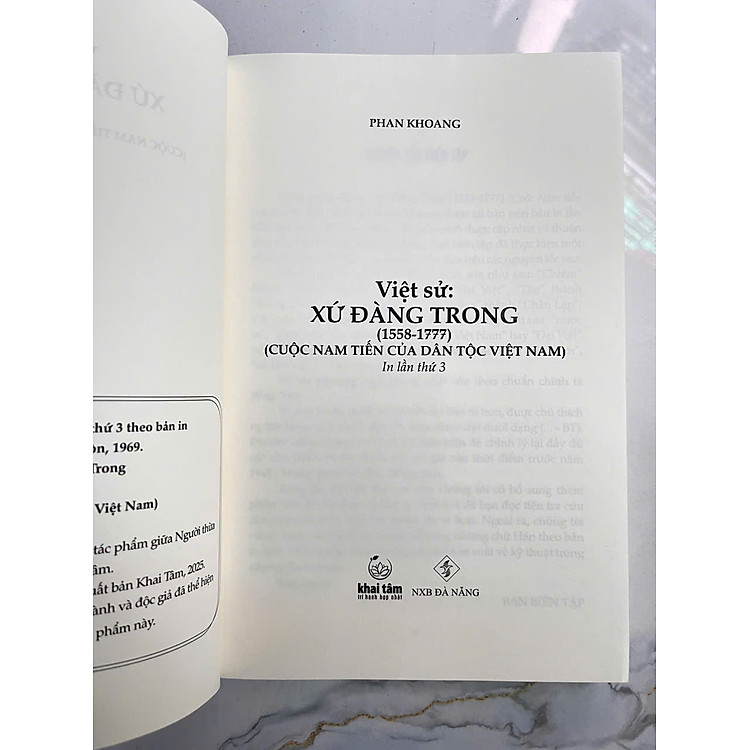 Việt Sử: Xứ Đàng Trong (1558 - 1777) (Tái Bản 2025) - Ảnh 4